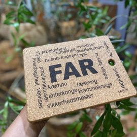 Personlige Indgraverede Bordskånere i Kork - Unikke Gaver til Enhver Anledning